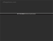 Tablet Screenshot of cfhappiness.com